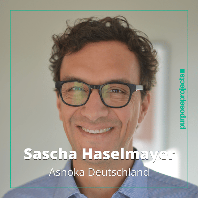 #59 Sascha Haselmayer von Ashoka | Wie fördert euer Netzwerk sozialen Wandel? image