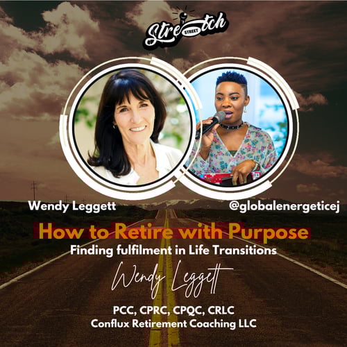 How to Retire with Purpose _ Wendy Leggett image