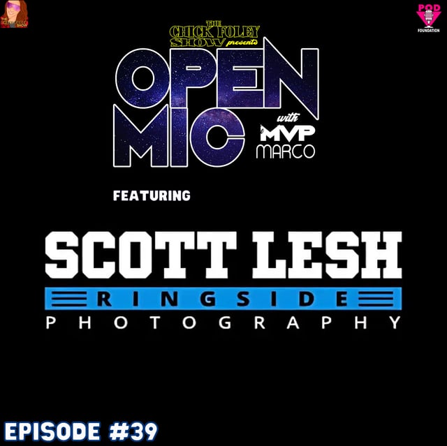 Open Mic #39 - Scott Lesh (AEW Photographer) image