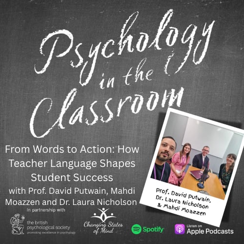 From words to action: how teacher language shapes student success image