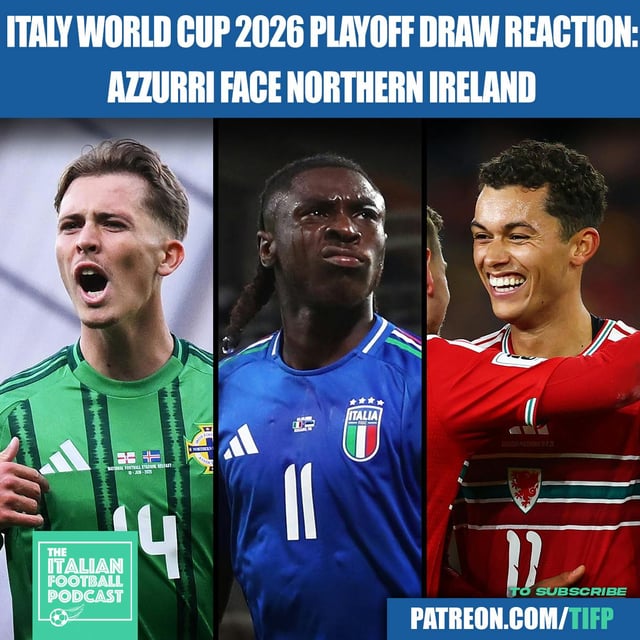 FIFA World Cup 2026 Playoff Draw REACTION: Italy Vs Northern Ireland, Final AWAY At Wales Or Bosnia image