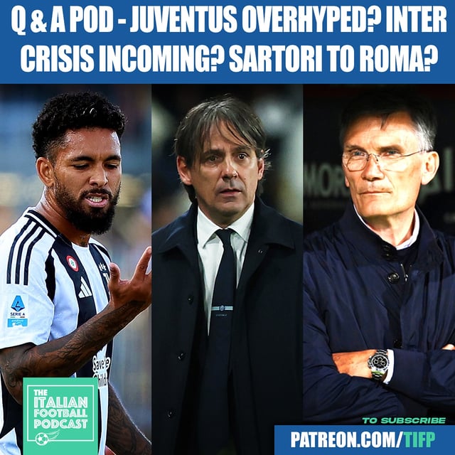 After Supercoppa Italiana Debacle: Is An Inter Milan Crisis Incoming? (Clip From Q & A Pod) image