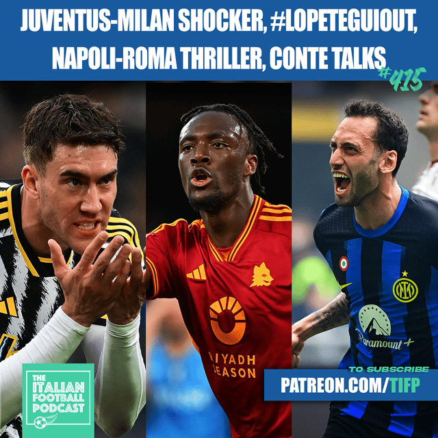 Free Weekly Episode - Juventus-Milan Shocker, #LopeteguiOut, Napoli-Roma Thriller, Conte Talks, Inter Milan Scudetto Party & Much More (Ep. 415) image