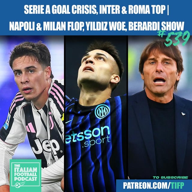 Serie A Goals CRISIS | Inter & Roma Top | Napoli & AC Milan Flop | Kenan Yildiz WOES | Domenico Berardi Show & Much More image