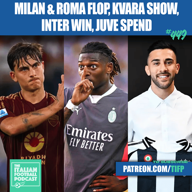 Parma Shock AC Milan, Inter Milan Win, Kvara Napoli Show, Juventus Sign Nico Gonzalez, Dybala’s Roma Flop & Much More (Ep. 449) image