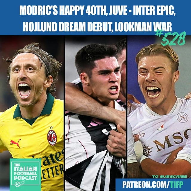 Luka Modric’s Happy 40th Bash For AC Milan | Juventus - Inter Milan EPIC | Rasmus Hojlund On FIRE For Napoli | Ademola Lookman - Atalanta WAR & Much More image