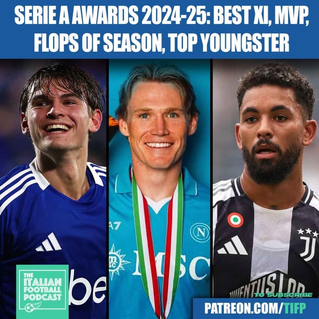 Serie A Awards 2024-25: Best XI, MVP, Flops Of Season, Top Youngster & Much More image