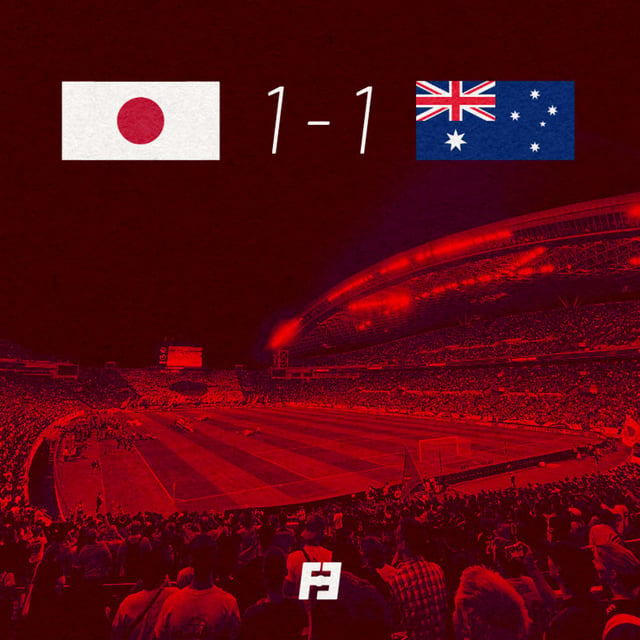 Japan 1-1 Australia image