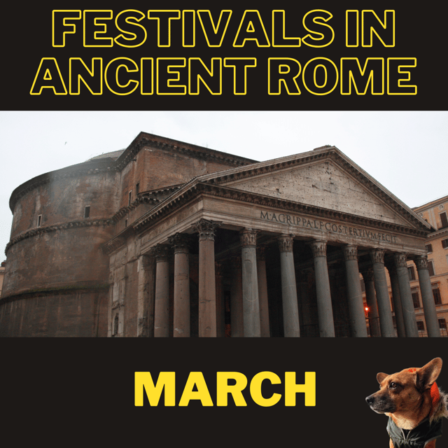 Festivals in ancient Rome: March image