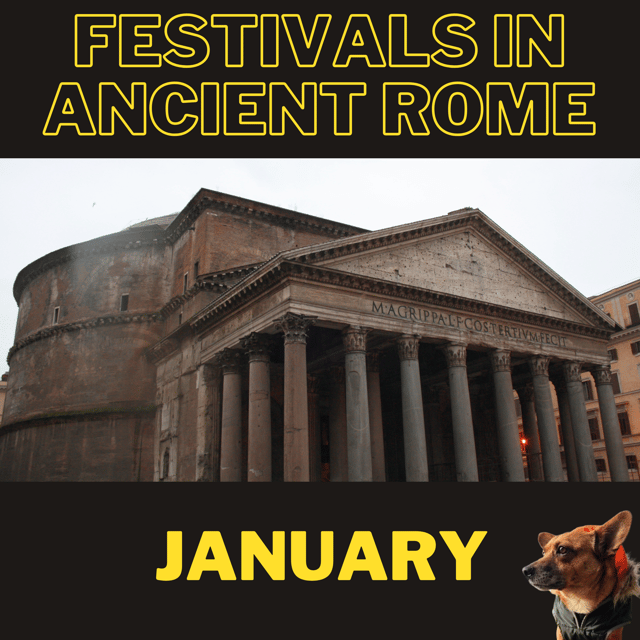 Festivals in ancient Rome: January image