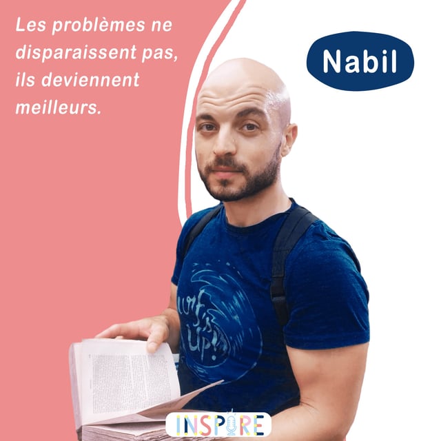 Nabil Alouani - Les problèmes ne disparaissent pas, ils deviennent meilleurs. image