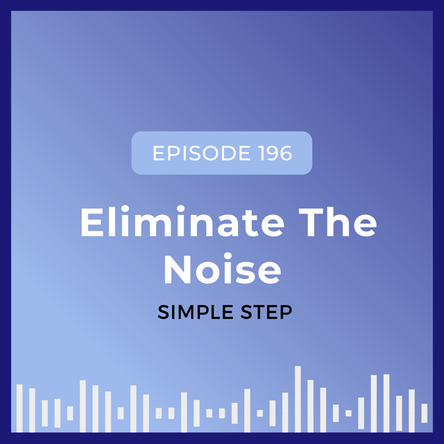 Simple Step: Eliminate the Noise image