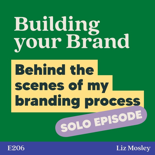 Behind the scenes of my branding process image