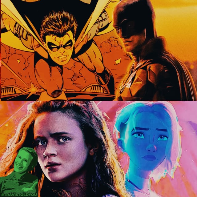 Robin In The Batman Part 2 & Gwen Stacey In Spider-Man Brand New Day : Travis Told You image
