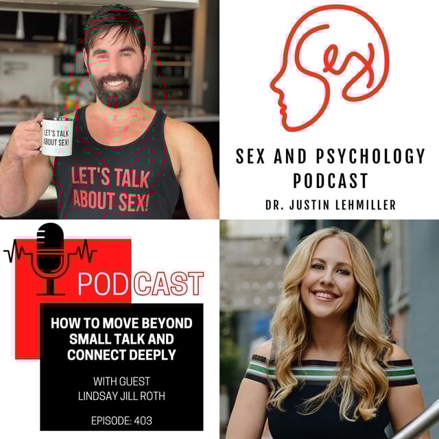 Episode 403: How To Move Beyond Small Talk And Connect Deeply image