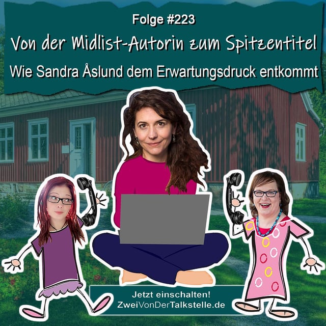 DZVDT #223 - Von der Midlist-Autorin zum Spitzentitel – Wie Sandra Åslund dem Erwartungsdruck entkommt image