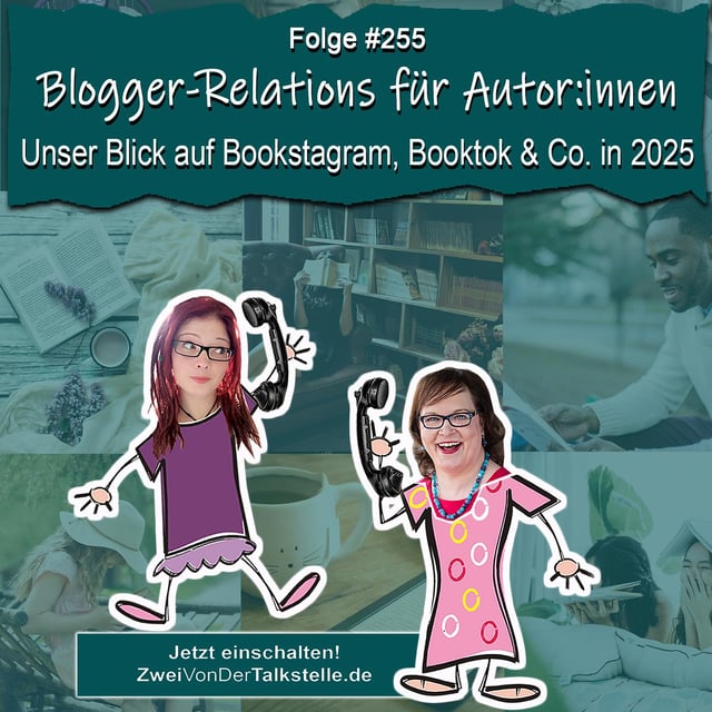 DZVDT #255 - Blogger-Relations für Autor:innen – Unser Blick auf Bookstagram, BookTok & Co. in 2025 image