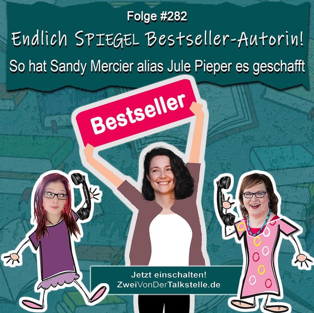 Endlich Spiegel Bestseller-Autorin! So hat Sandy Mercier alias Jule Pieper es geschafft image