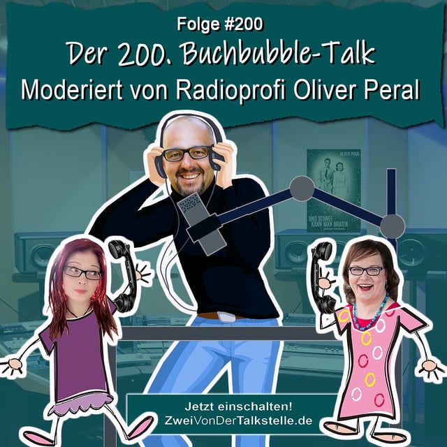 DZVDT #200 - Der 200. Buchbubble-Talk – moderiert von Radioprofi Oliver Peral image