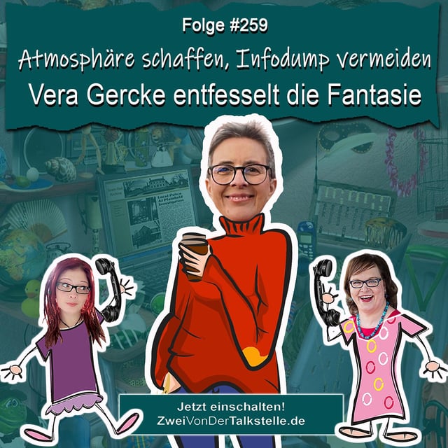 DZVDT #259 - Atmosphäre schaffen, Infodump vermeiden: Vera Gercke entfesselt die Fantasie image