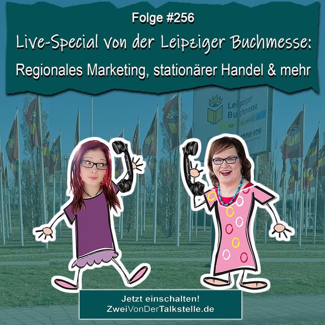 DZVDT #256 - Live-Special von der Leipziger Buchmesse: Regionales Marketing, stationärer Handel & mehr image