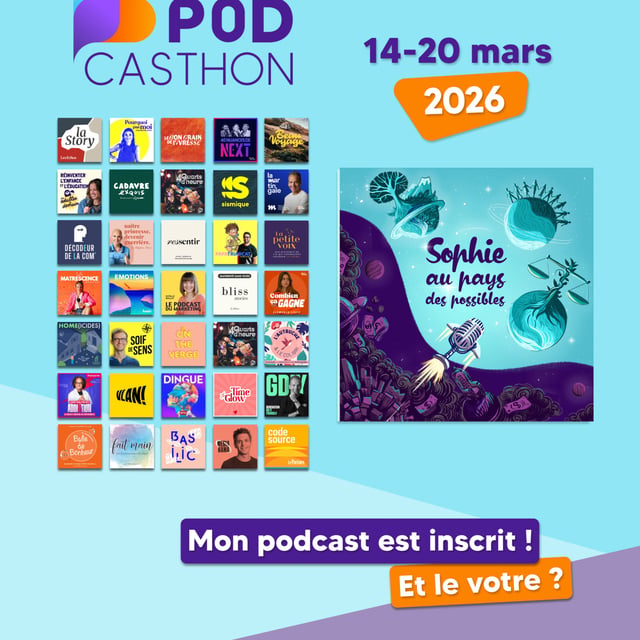 Teaser - Devinez qui est l'association invitée pour le Podcasthon! image