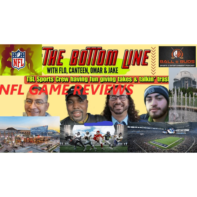 NFL Football AFC (Chiefs/Ravens) + NFC (49ers/Lions) Championships #nfl #nflfootball #nflplayoffs (The Bottom Line Sports Show #105) image