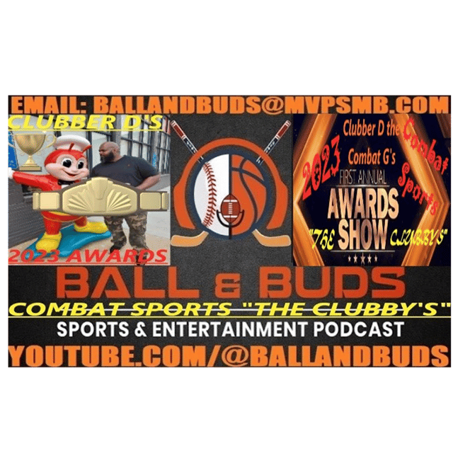 2023 Combat Sports Awards Special ft. UFC & Combat Sports Insider Clubber D the Combat G + Sports Professor (BALL & BUDS) image