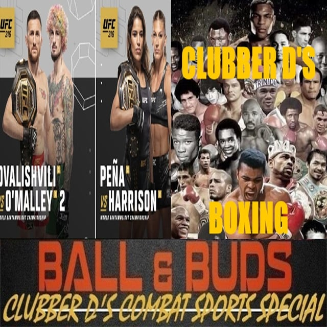 Boxing #boxing News & Fights 🥊 UFC 316 #ufc Dvalishvili/O'Malley🥋Pena/Harrison Preview (From 6/7/25) image