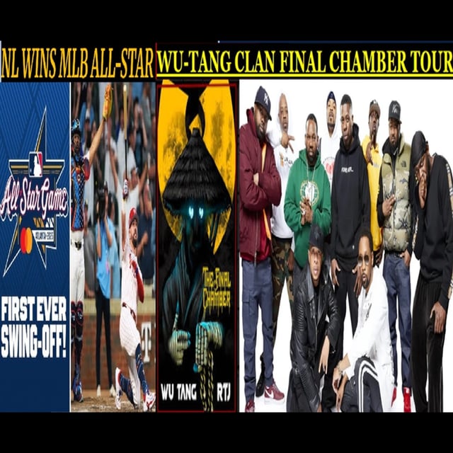 MLB #mlb ⚾ WNBA #wnba 🏀 All Stars | Wu-Tang #wutang Final Chamber 🎤 CEO-ColdPlay Drama image