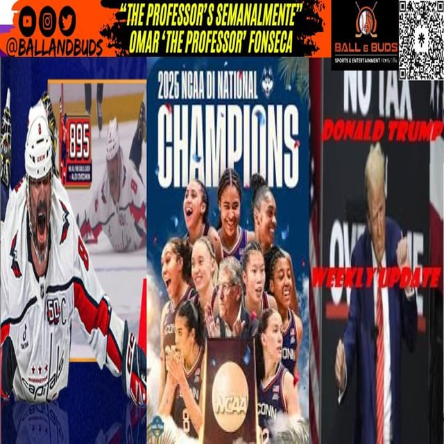 NCAA March Madness Final; NHL Alex Ovechkin Hockey Record; USA President Donald Trump Tariff Fallout image
