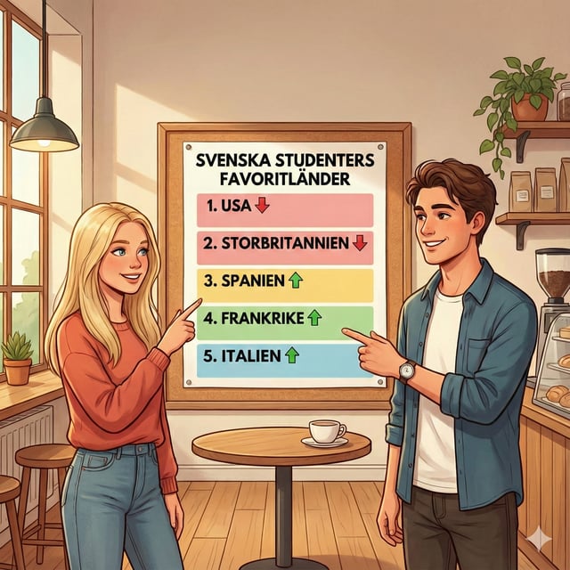 De populäraste länderna för utlandsstudier image