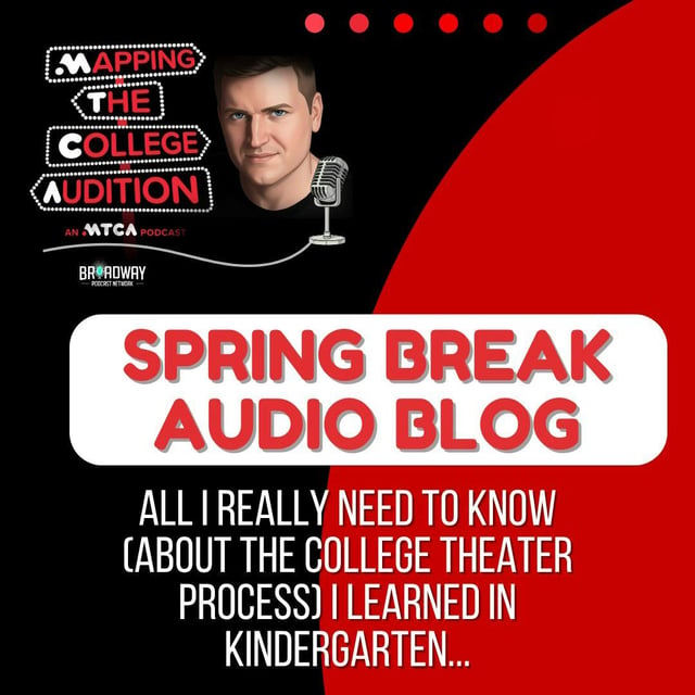 Spring Break Audio Blog: All I Really Need to Know (about the College Theater Process) I Learned in Kindergarten  (Or more specifically, in the process of applying to Kindergartens as a Parent in New York City) image
