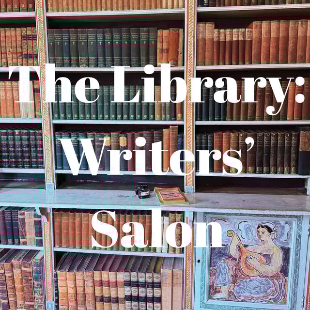 Story Radio Writers' Salon on the theme of Libraries image