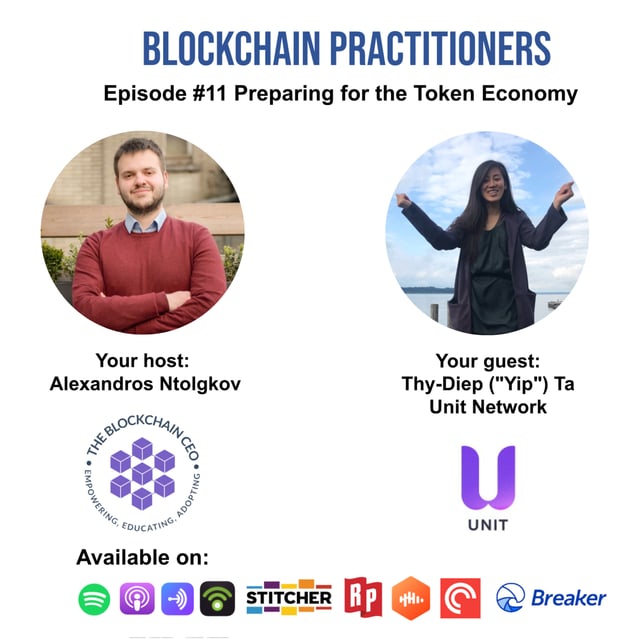 Episode #11 Preparing for the Token Economy with Thy-Diep ("Yip") Ta image