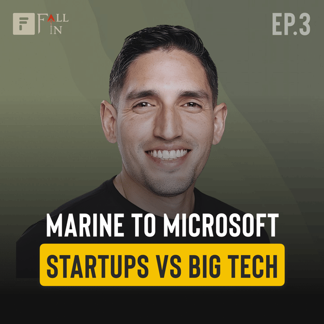 Fall Into Tech #3: Jeff Otano - Marine to Tech Startups and Microsoft Software Engineer image