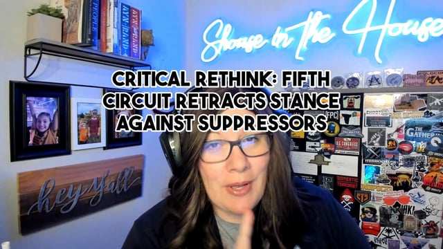 Critical Rethink: Fifth Circuit Retracts Stance Against Suppressors image