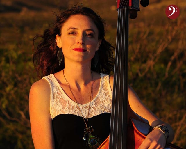 1037: Anne Luna on bluegrass bass image