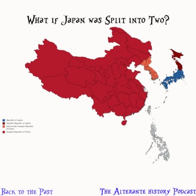 What if Japan was split into two? (Operation Downfall and North Japan and South Japan) image