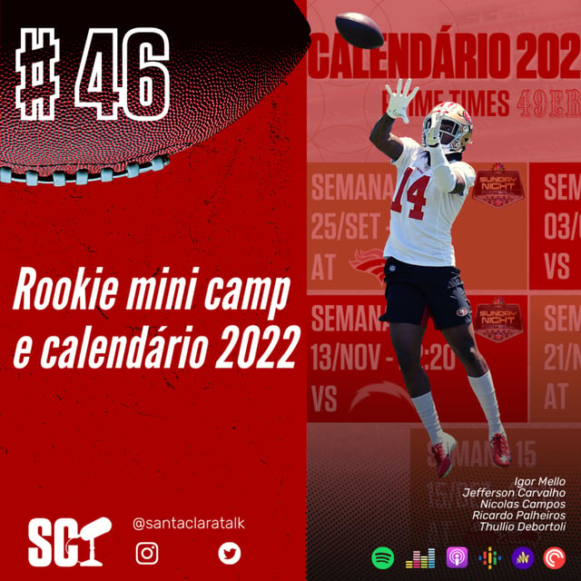 🎙️46 - Rookie mini camp e calendário 2022 image
