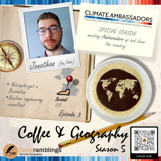 Coffee & Geography 5x03 Jonathan Allen (SW-based Climate Ambassador from Frazer-Nash) image