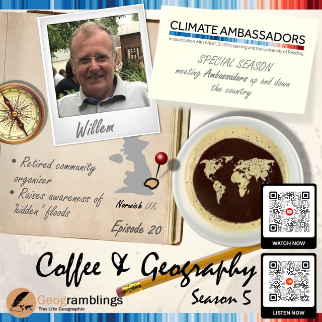 Coffee & Geography 5x20 Willem Buttinger (East-based Climate Ambassador) image