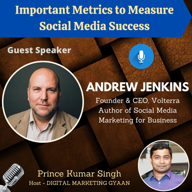 Important Metrics to Measure Social Media Success with Andrew Jenkins image