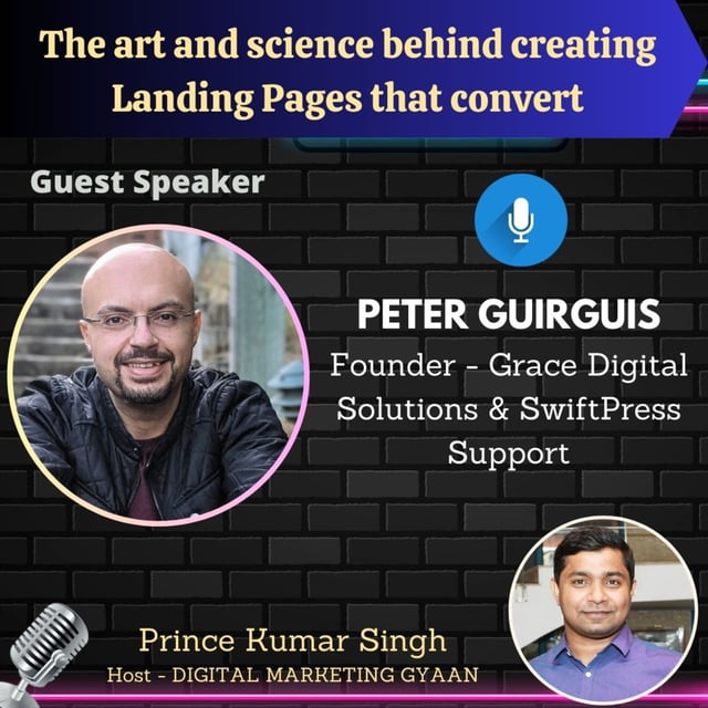 The art and science behind creating landing pages that convert with Peter Guirguis image