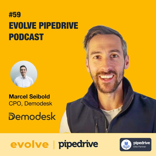 Evolve Pipedrive Podcast #59 - Marcel Seibold, Demodesk image