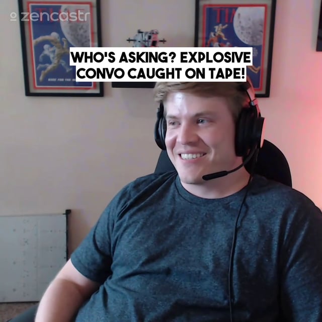 Who's Asking? Explosive Convo Caught On Tape! image