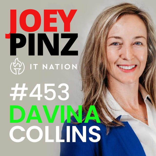 #453 IT Nation: Davina Collins: 🎤 Inside IT Nation: A Veteran's Tech Journey image