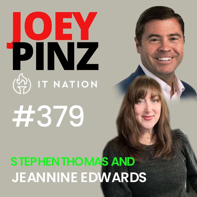 #379 IT Nation Secure 2024:  🔒 Unlocking SaaS Potential with Stephen Thomas & Jeannine Edwards image