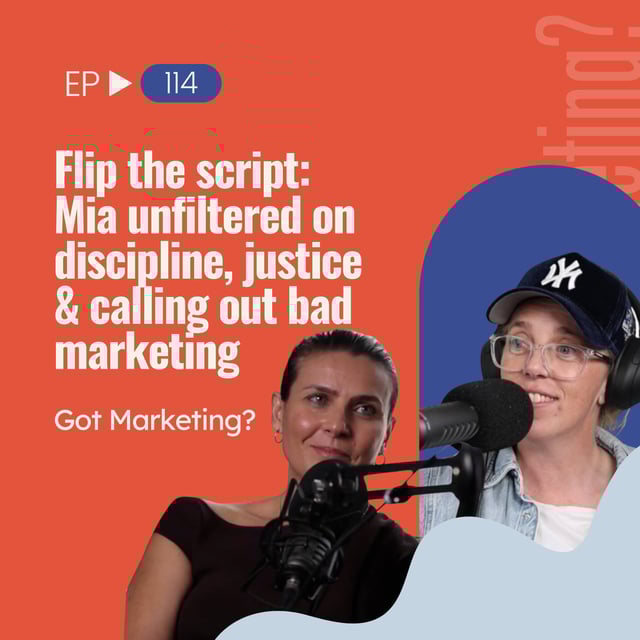 Flip the script: Mia unfiltered on discipline, justice & calling out bad marketing with Stef Hanson image