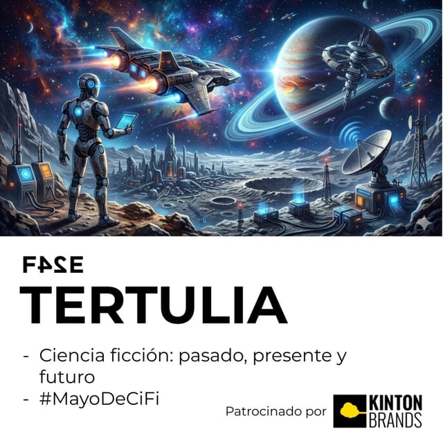 Ciencia ficción: pasado, presente y futuro | #MayoDeCiFi | FASE TERTULIA image